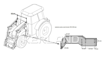 Фронтальный погрузчик Kerland | Керланд ST 500-50